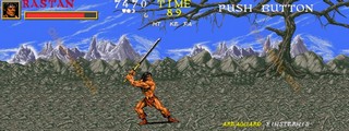 une photo d'Ã©cran de Rastan Saga 3 sur Arcade